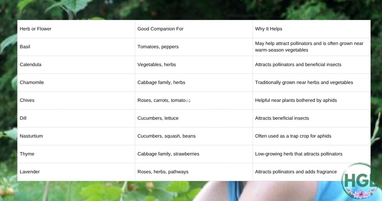 Container herb plants Chart jpg