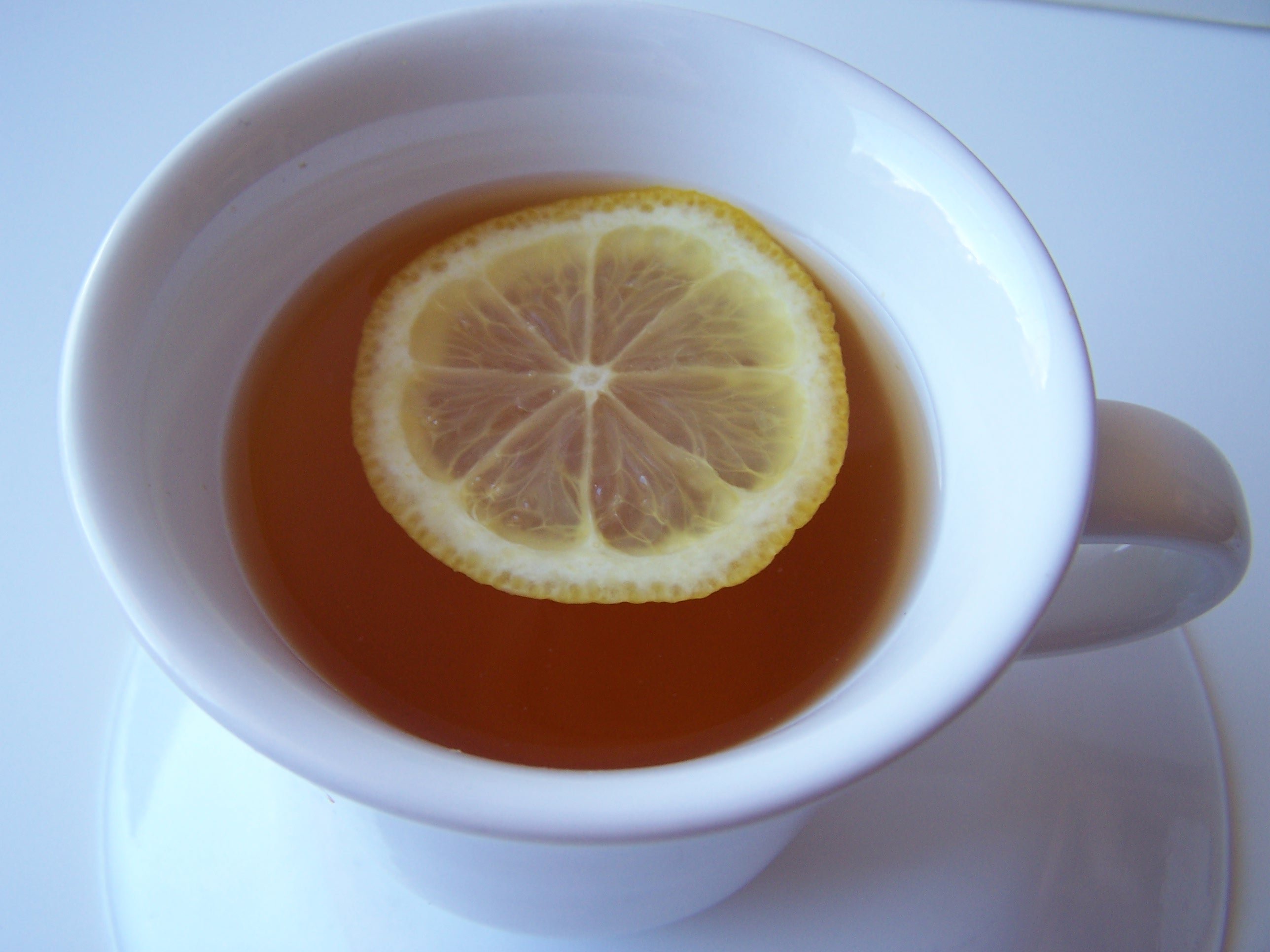 Calming lavender green herbal tea